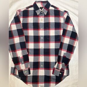 J. Crew Classic Mens Flannel Shirt